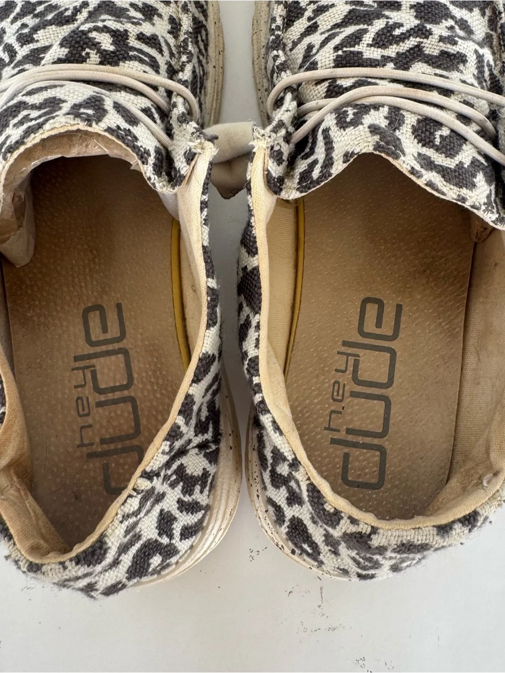 Cheetah Hey Dude Shoes Women's 11